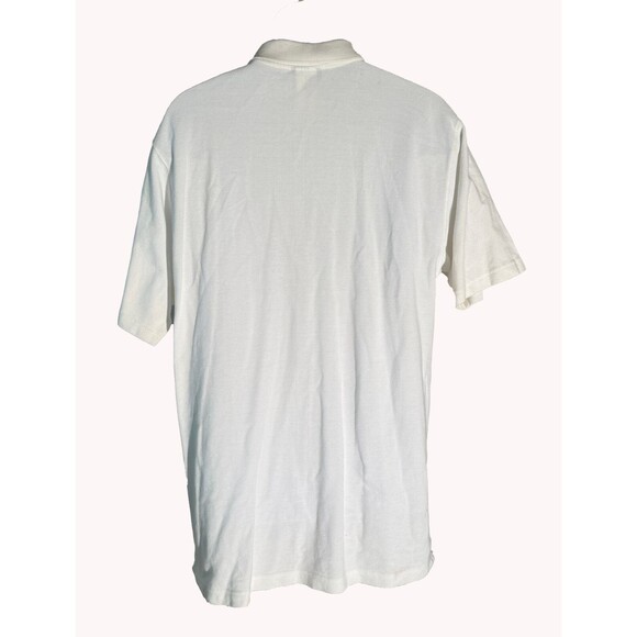 REEBOK NFL Short Sleeve Button Down Arizona Cardinals Polo Shirt White Large - Picture 3 of 5